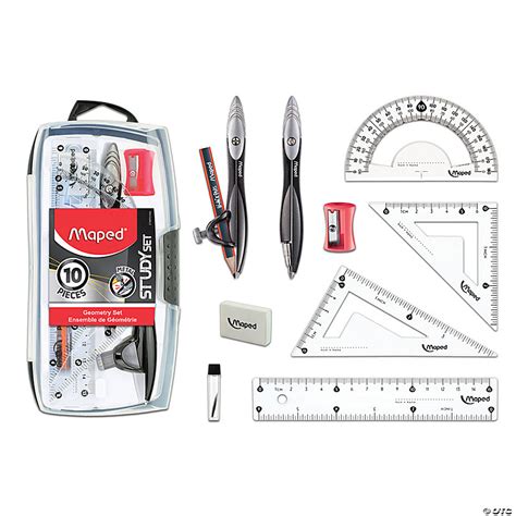 sheet metal compass|Maped® Study Metal Compass, 10 Piece Set, 6 Sets : .